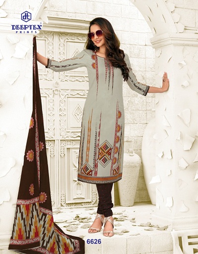 Deeptex Printed Catalog Dress Material at Rs.899/Piece in bhuj-kutch offer  by Yashvi Dress Material