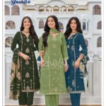 Kavya yashika vol 3 kurti pant dupatta set