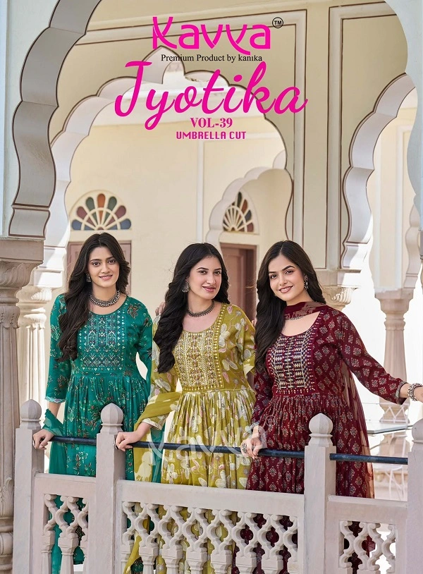 Kavya-Jyotika-kurti-pant-set